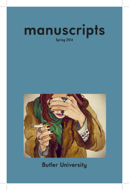 Cover for 2014 Manuscripts by Maggie Carey