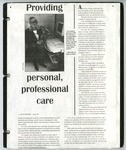 Graduate from first class featured in spring 1997 Butler Magazine