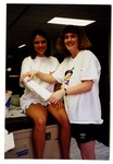 Casting Lab, Class of 1999, Left to right: Courtney Slocum, Jessica Gibson