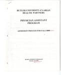 Photocopy of an edited BUMPA student program from October 23, 2000, title page