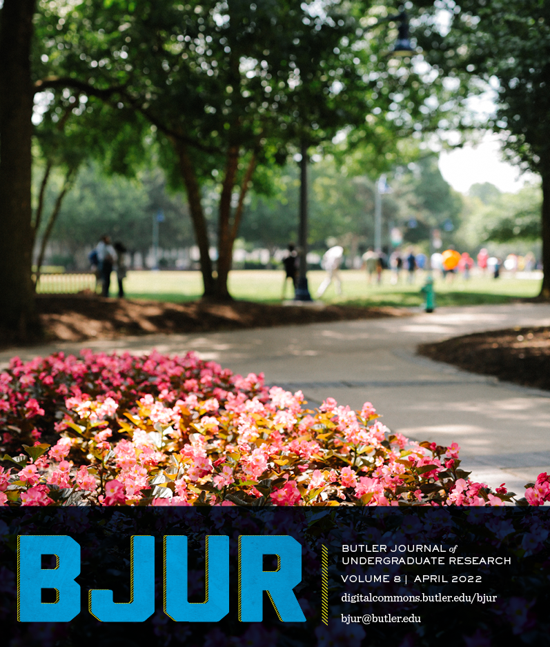 Butler Journal of Undergraduate Research Volume 8 Cover Art