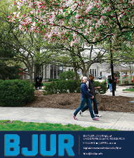 Volume 5 Cover of the Butler Journal of Undergraduate Research