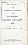 Catalogue of Officers, Alumni and Students of the North-Western Christian University, for the Session of 1860 - 1861 by North-Western Christian University and Ovid Butler