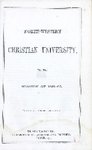 Catalogue of Officers, Alumni and Students of the North-Western Christian University, for the Session of 1861 - 1862 by North-Western Christian University and Ovid Butler