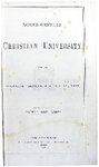 North-Western Christian University, for the Session Ending June 21, 1867