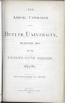 The Annual Catalog of Butler University by Butler University